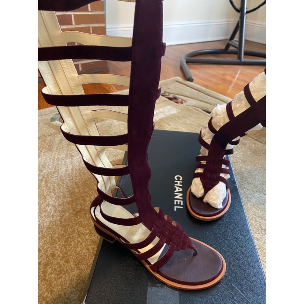 Chanel gladiator sandals